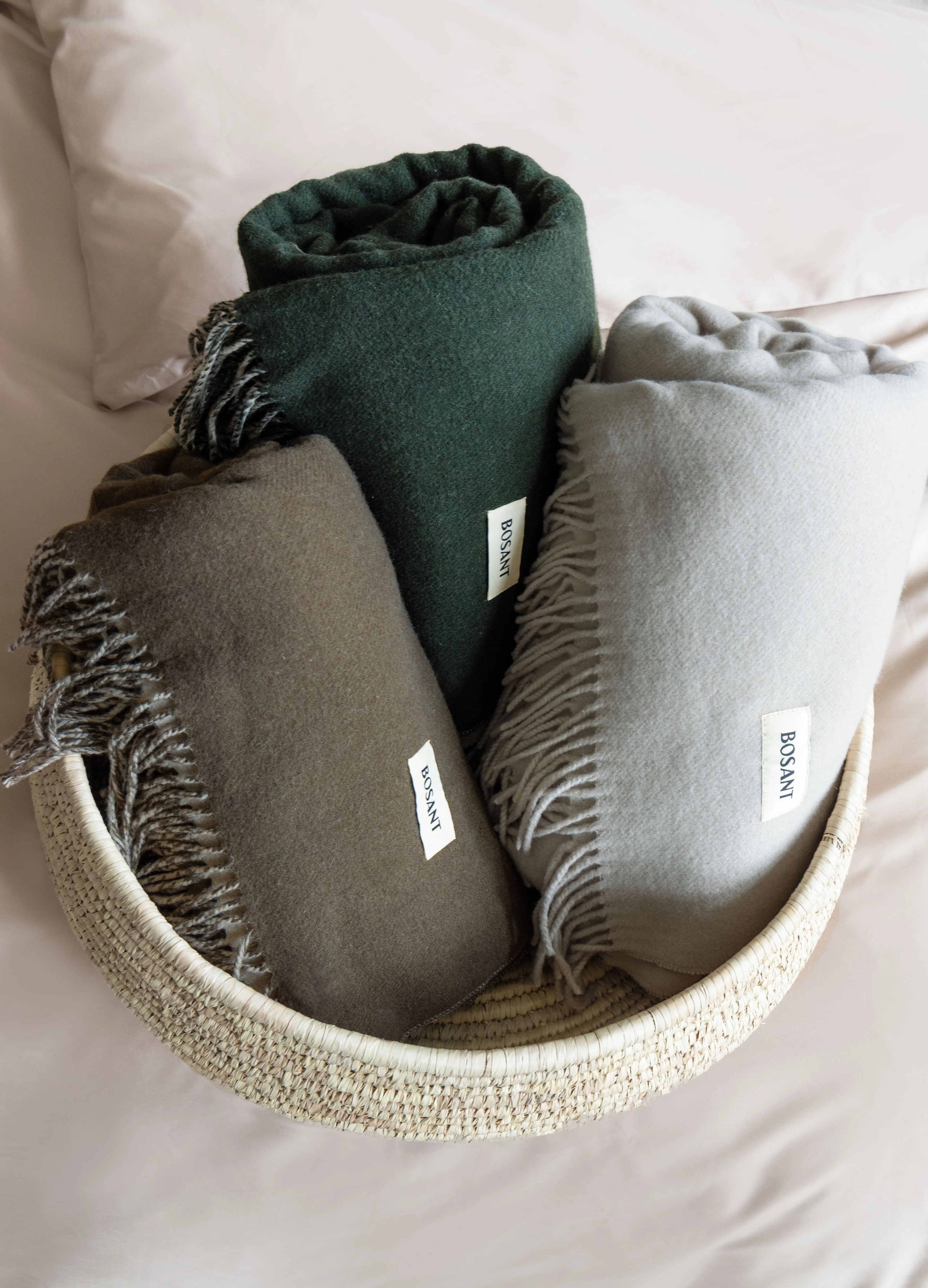 Heim Ullpledd Furu - grønn/beige - Image 5