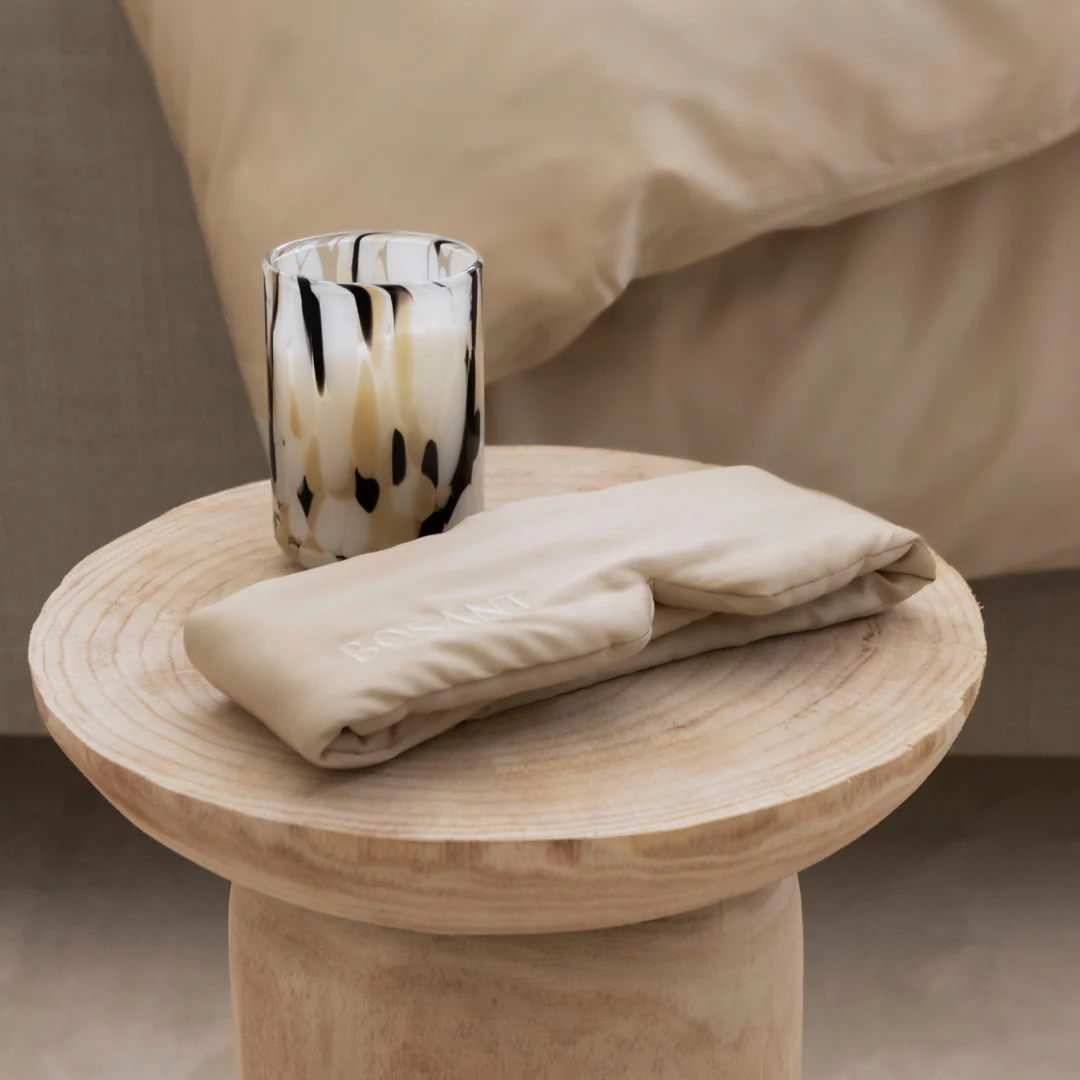 Cure bambus sovemaske - Beige - Image 3